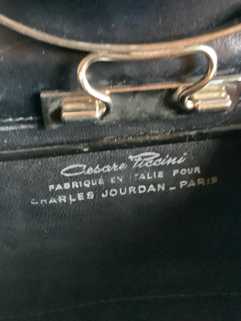 Cesare Piccini x Charles Jourdan Vintage Patent Shoulder Bag - Picture 12 of 16